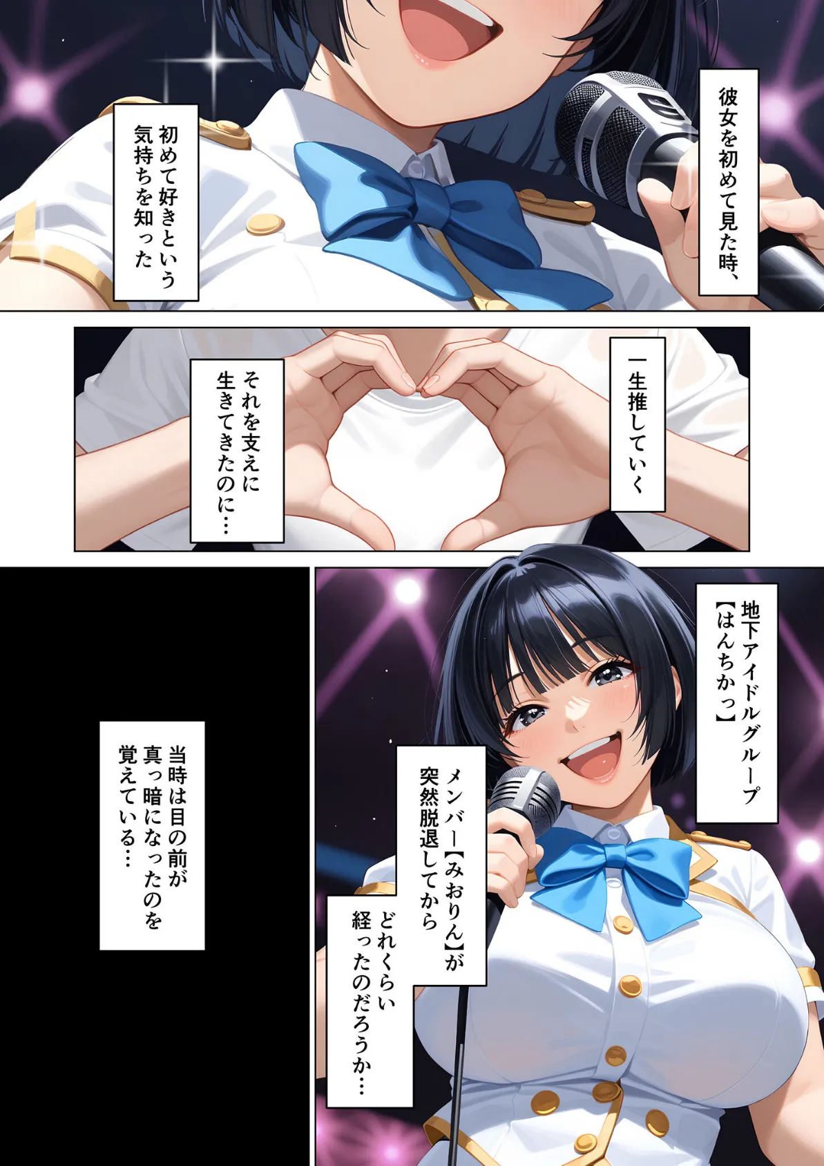 マッチング型純愛風俗店「レッドリンク」 第4話 〜元推しでもセックスできますか？〜 モザイク版 4ページ