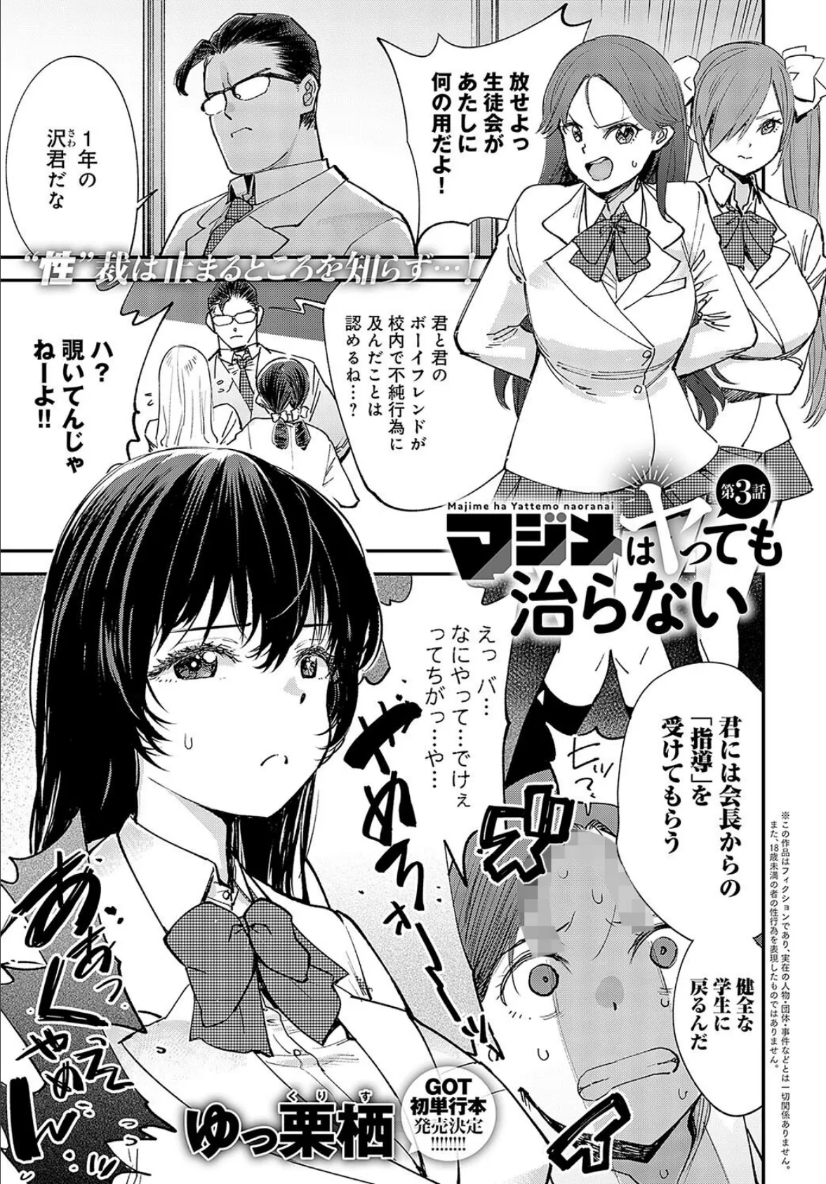 マジメはヤっても治らない(3)