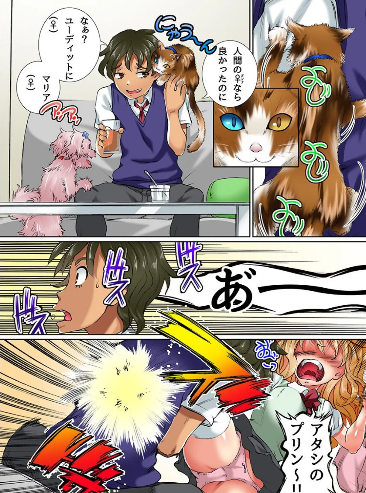 女子が全員ビッチになっちゃった!発情、姉、ギャル 5ページ