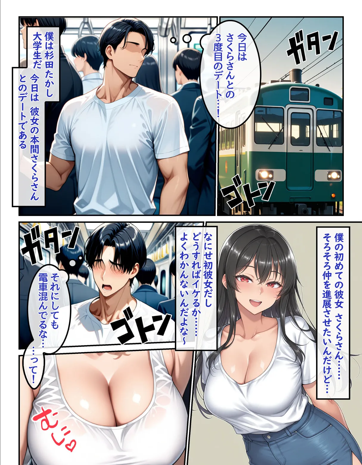 彼女の母親を●●してしまった俺、許されないはずの快楽に堕ちていく話 モザイク版 3ページ