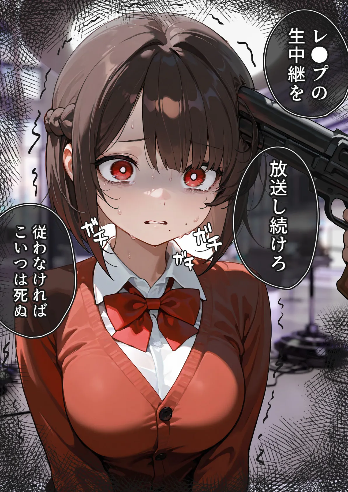 LIVEを止めるな！ 〜画面の奥で●される幼馴染〜 モザイク版 8ページ