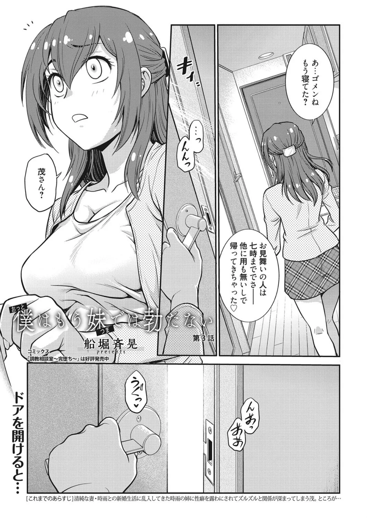 僕(おっと)はもう妹(つま)では勃たない 3話