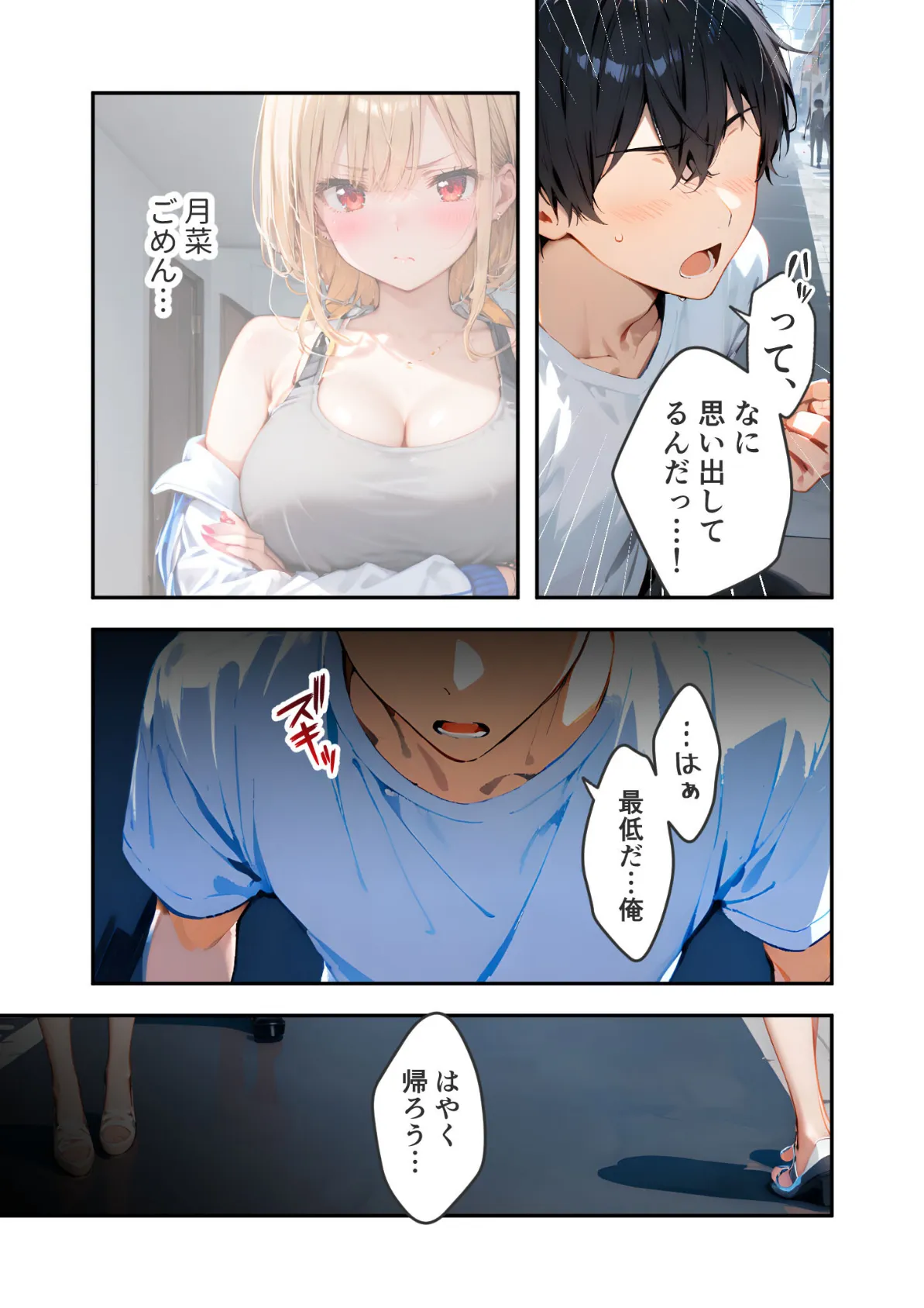 愛する義妹のえっちな罵倒 〜姫にひれふせお義兄ちゃん〜 モザイク版 7ページ