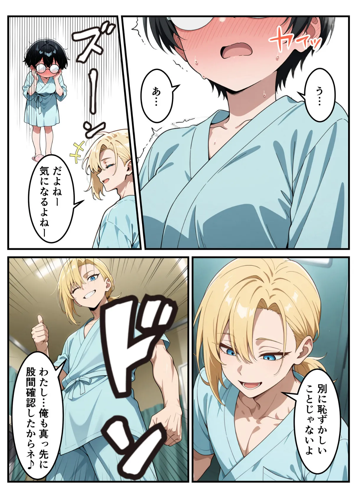 性転換希望調査に僕だけ希望するで出した結果、本当に女の子になってしまった話 モザイク版 10ページ