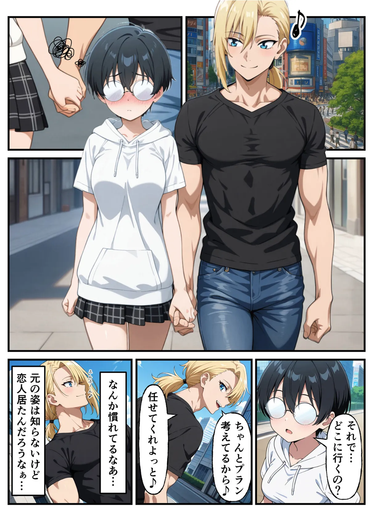 性転換希望調査に僕だけ希望するで出した結果、本当に女の子になってしまった話 モザイク版 14ページ