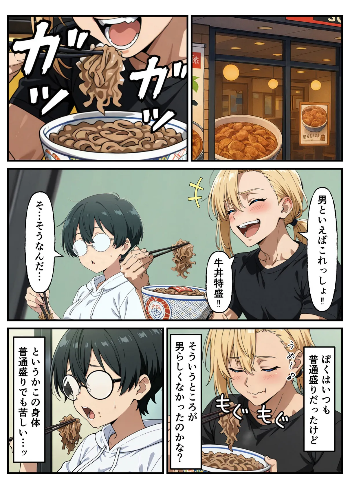 性転換希望調査に僕だけ希望するで出した結果、本当に女の子になってしまった話 モザイク版 15ページ