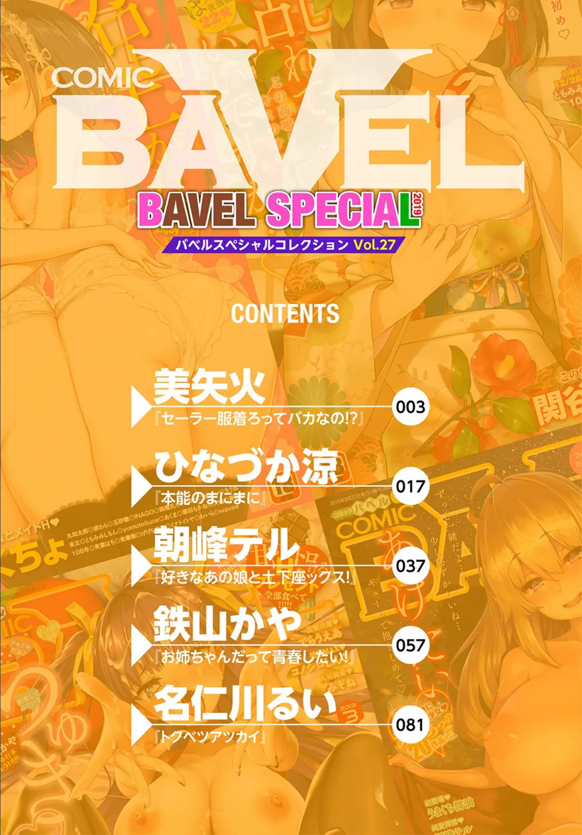 COMIC BAVEL SPECIAL COLLECTION(コミックバベル スペシャルコレクション) VOL27