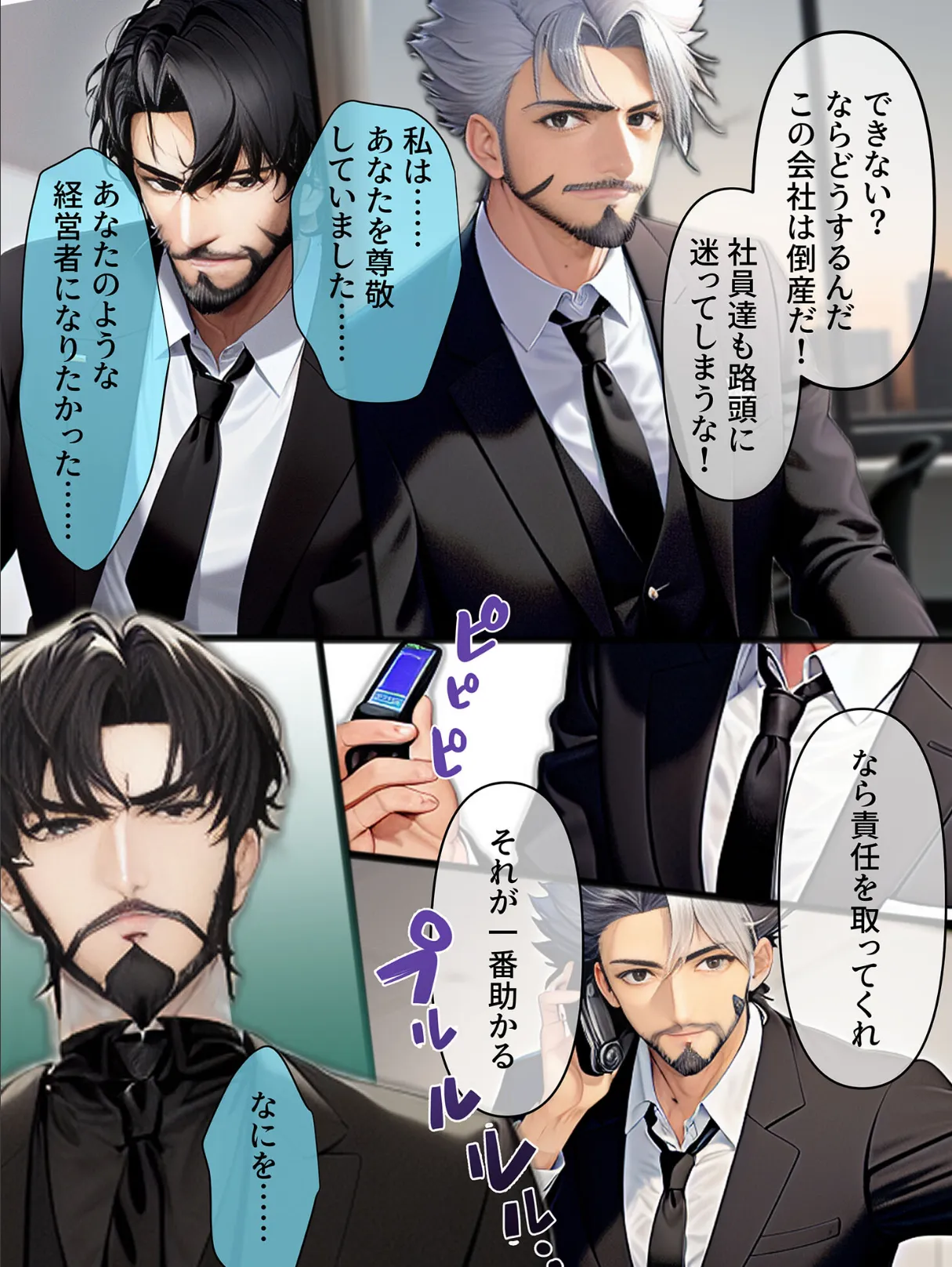 しゃちく・ざ・ふぁっく!〜信じていた社長に裏切られたのでクソ社長を自●に追い込み何も知らない娘を養子に取ってじっくりと俺好みに教育。真実を暴露しながら復讐わからせ愉悦セックスしたら精神崩壊メス堕ち性●●になりました モザイク版 7ページ