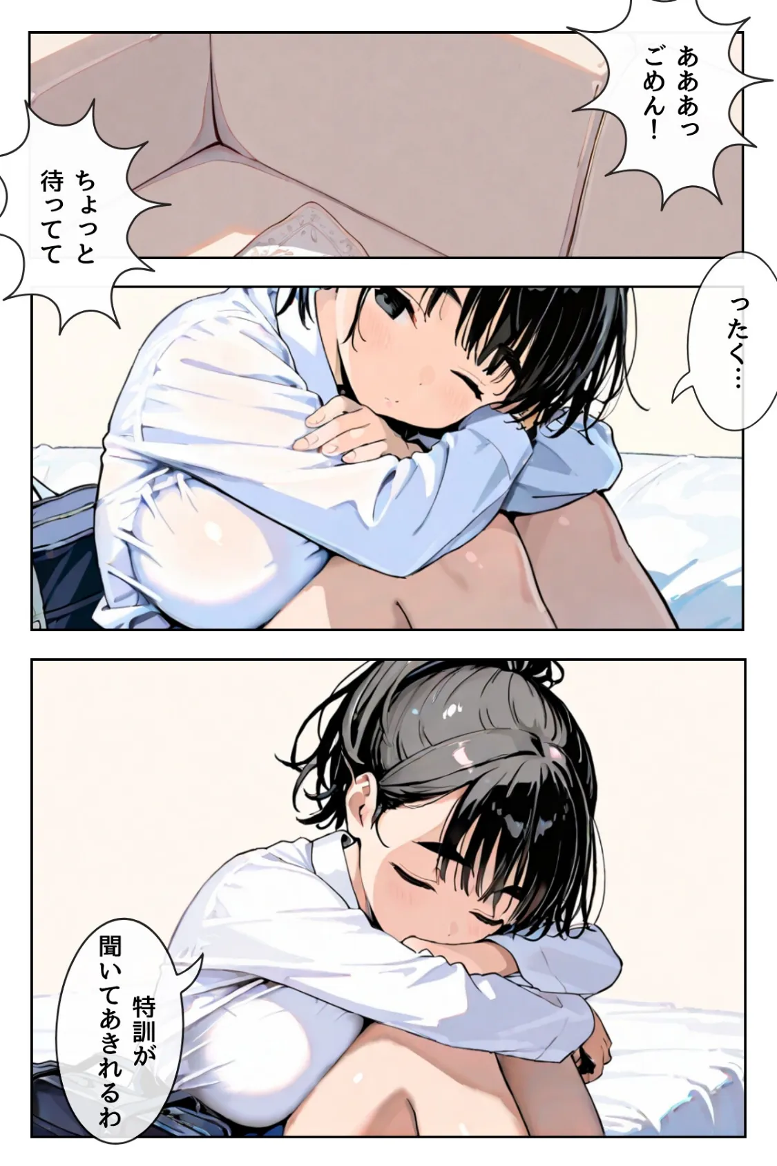 幼馴染しかできないHな特訓 特訓13 4ページ