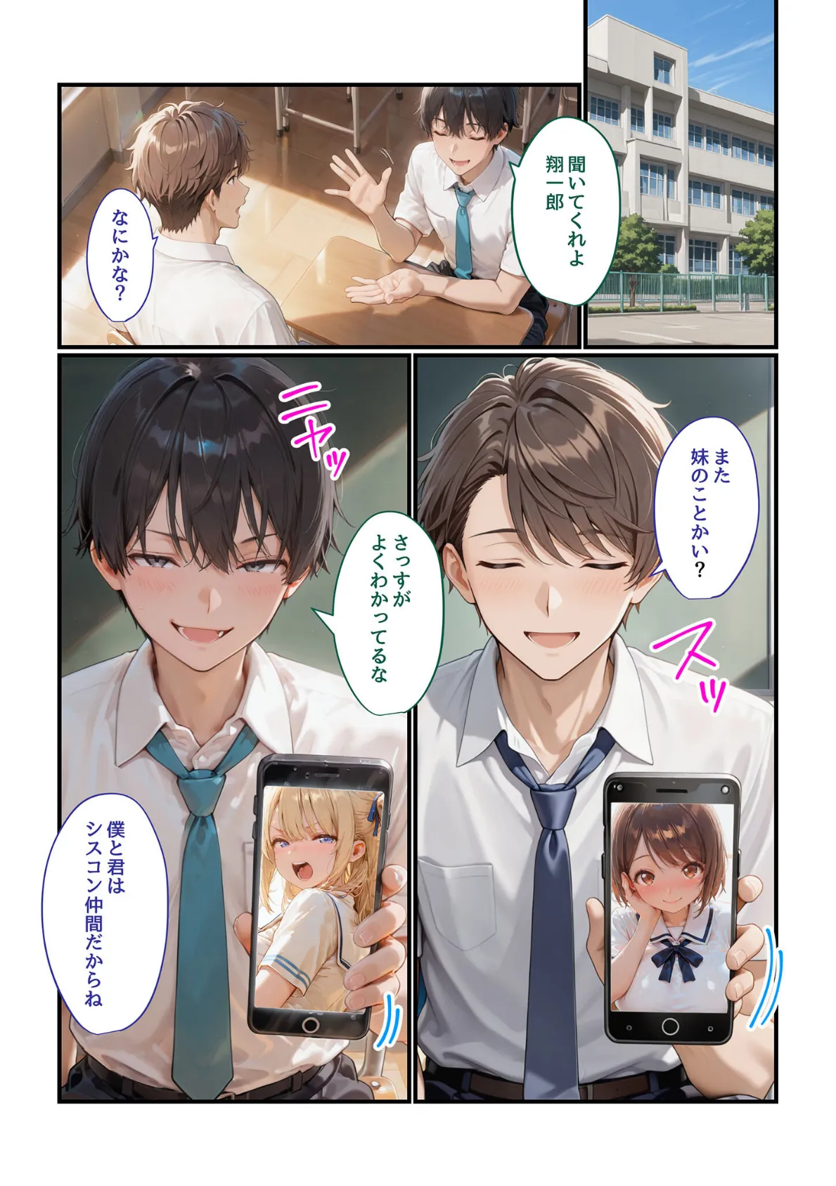 実妹がダメなら親友の妹にすればいいじゃない! 2ページ