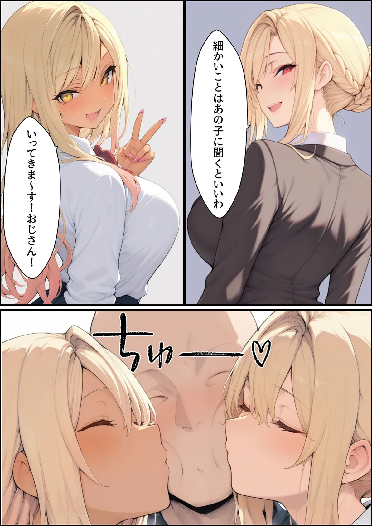 一獲千女 〜女が当たる宝くじで一等を当てた男〜 【美人ギャル親子編】 (1) モザイク版 6ページ