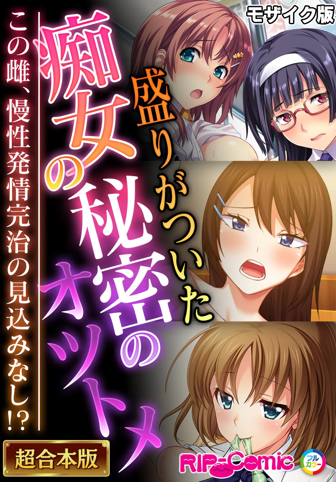 盛りがついた痴女の秘密のオツトメ 〜この雌、慢性発情完治の見込みなし！？〜【超合本シリーズ】 モザイク版