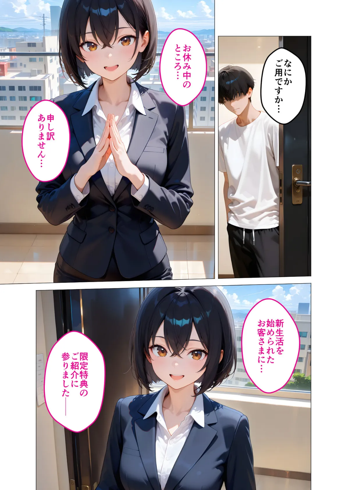 当店限定!セックス¥0サービス 〜新人営業さんの崖っぷちえっち〜 モザイク版 11ページ