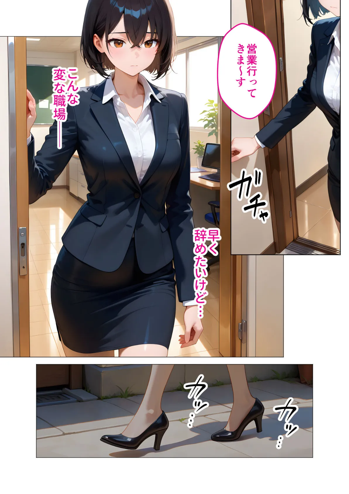 当店限定!セックス¥0サービス 〜新人営業さんの崖っぷちえっち〜 モザイク版 6ページ