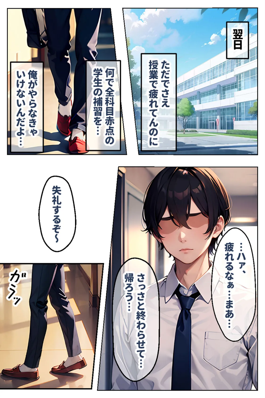 【全2作収録】見た目ギャル、中身清楚が堕ちるまで1＆2 〜金髪オトメの淫行記録〜 モザイク版 6ページ