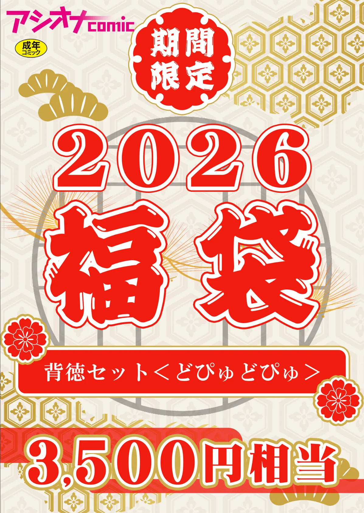 アシオナ福袋2026 背徳セット〈どぴゅどぴゅ〉【18禁】