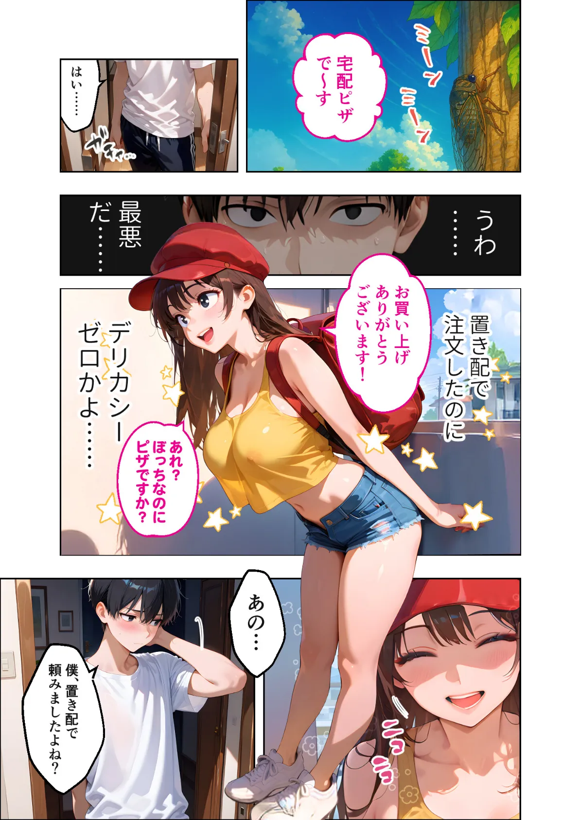 BiXXX Delivery MIX〜どすけべ配達員のセックスデリ〜 モザイク版 5ページ