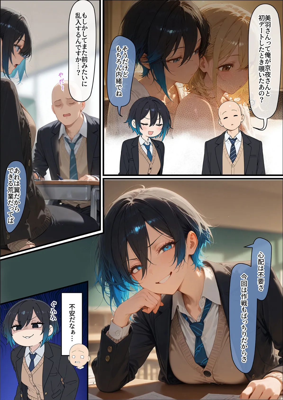 女学園の王子様♀の百合ハーレムの竿係になった2 モザイク版 6ページ